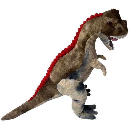 FIESTA T-Rex Dinosaur Stuffed Animal Plush Top Tyrannosaurus Rex Brown‎ 12" - Picture 1 of 5